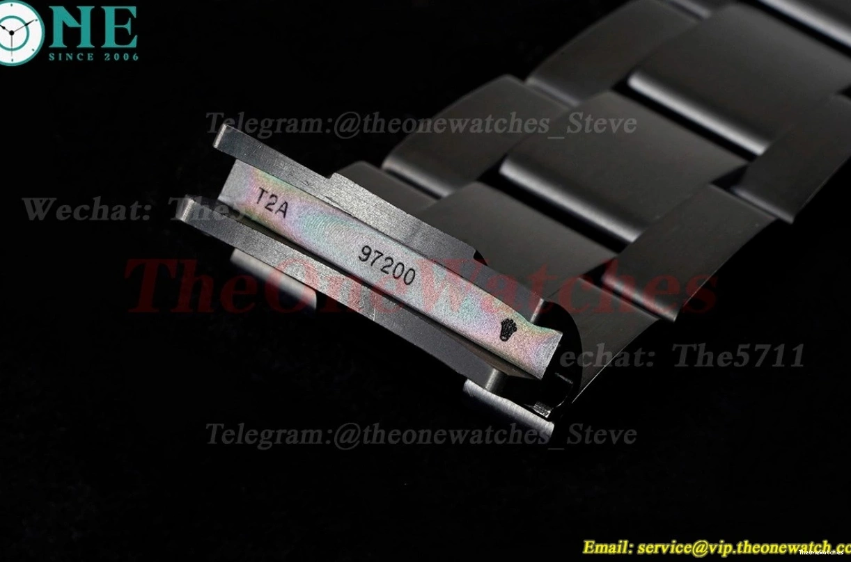 VS3135 SS DLC Green Blaken V6F Dot 40mm Submariner 0407